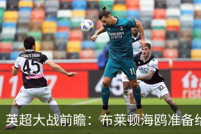 英超大战前瞻：布莱顿海鸥准备给枪手来个下马威